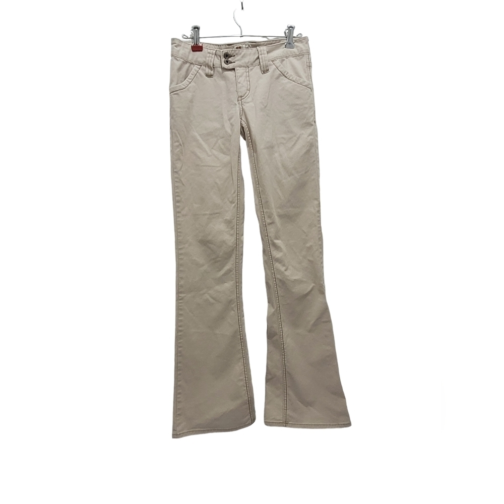 Twill twenty two women's jeans pants off white/cream size 26" inseam 33"